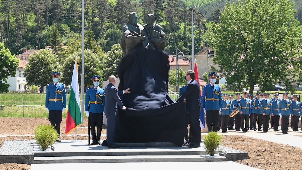 Svečano otkriven spomenik Sveti Kirilu i Metodiju u Dimitrovgradu